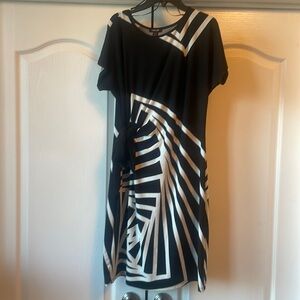 Black and White Dress